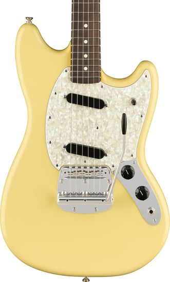Fender American Performer Mustang, Rosewood, Vintage White