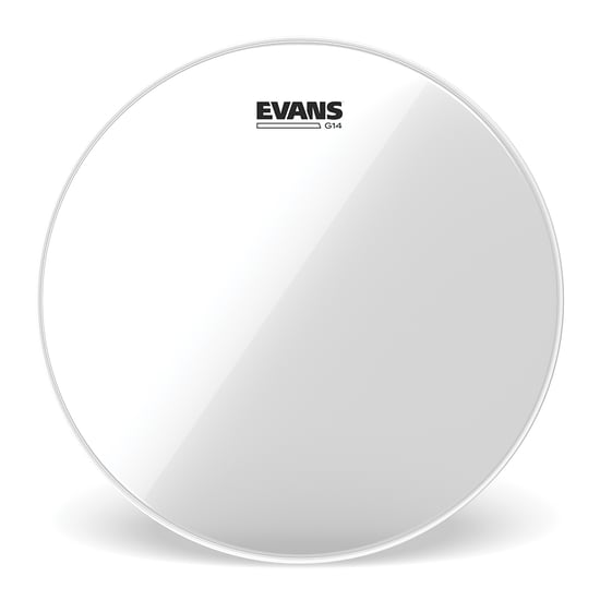 Evans G14 Clear Tom Head 6in, TT06G14