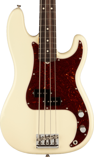 Fender American Professional II Precision Bass, Rosewood Fingerboard, Olympic White