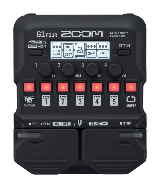 Zoom G1 Four Guitar Multi Effects, main