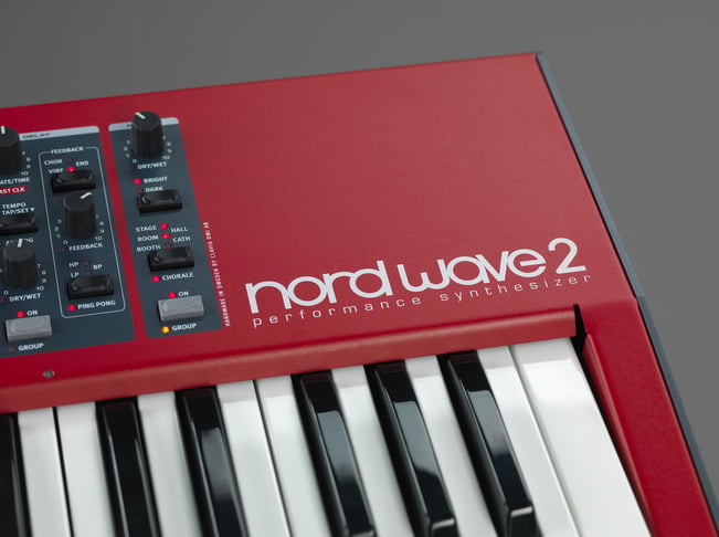 Nord Wave 2 Synthesizer, end keys view