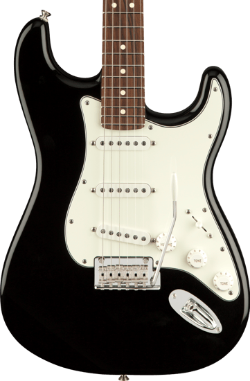 Fender Player Stratocaster Black Pau Ferro Neck 