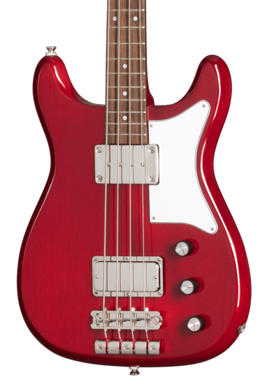 Epiphone Newport Short-Scale Bass, Cherry
