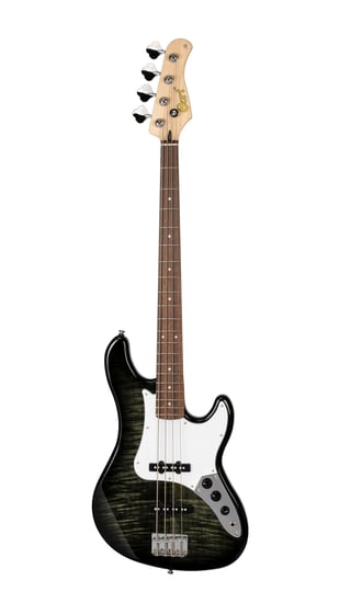 Cort GB24JJ Bass, Trans Black