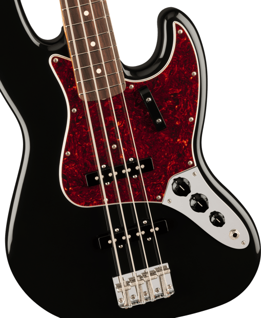 Fender Vintera II 60s Jazz Bass Black Tilt 2