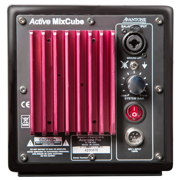 Avantone Active MixCube - Rear View