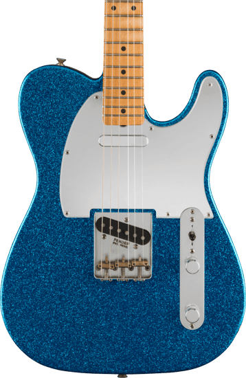 Fender Artist Series J Mascis Telecaster, Bottle Rocket Blue Flake