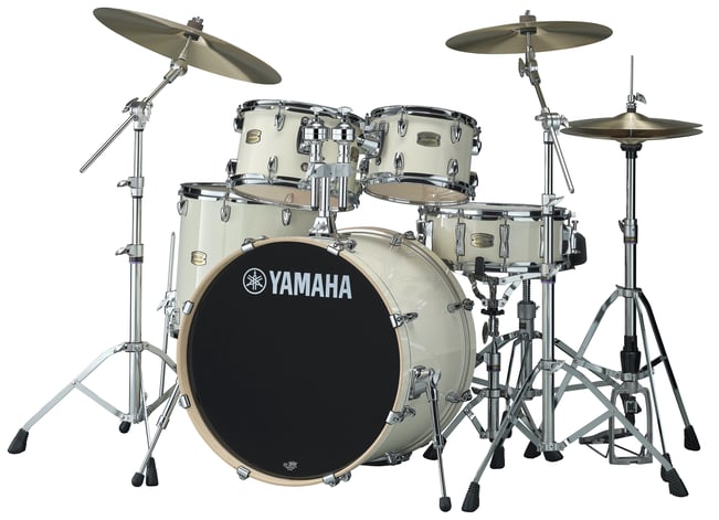 Yamaha SBP2F5 Stage Custom Kit, Classic White