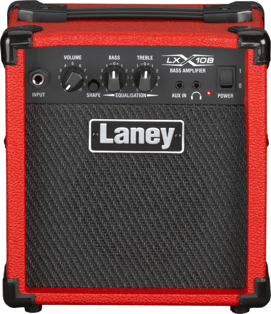 Laney LX10B Practice Bass Combo Red 1