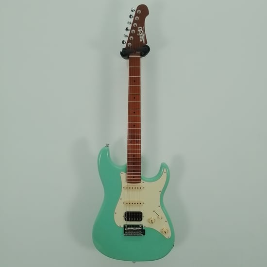 JET Guitars JS-400 HSS, Green, Ex-Display