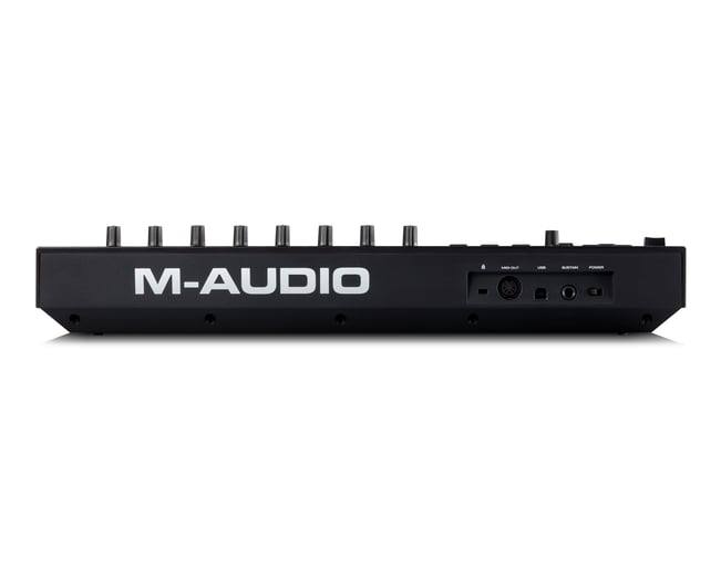 M-Audio Oxygen Pro 25 USB MIDI Keyboard Rear