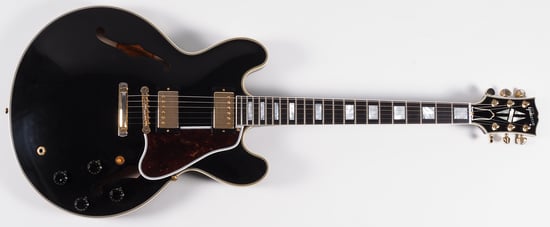 Gibson Custom 1959 ES-355 Reissue Stop Bar VOS, Ebony
