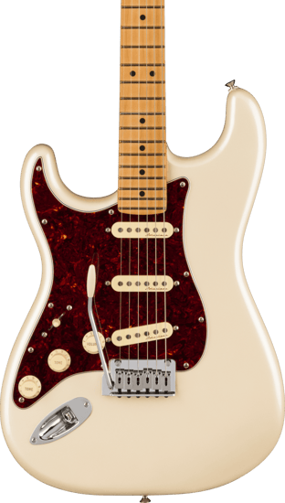 Fender Player Plus Stratocaster, Maple Neck, Olympic Pearl, Left Handed