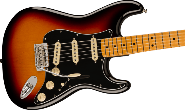 Fender Vintera II 70s Strat Sunburst Tilt 1