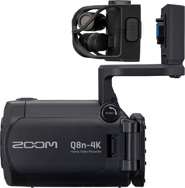 Zoom Q8n 4K Handy Video Recorder Mic 1