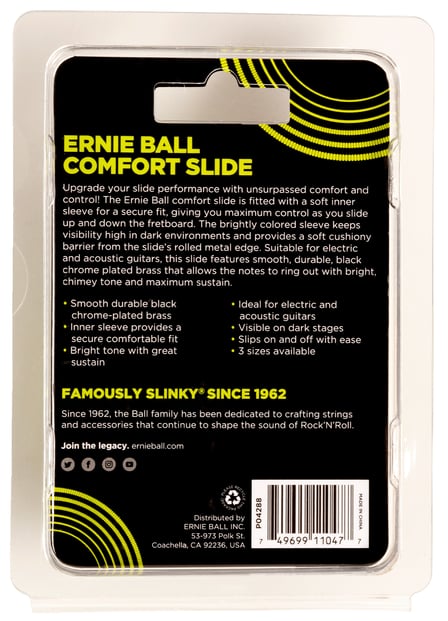 Ernie Ball 4287 Comfort Slide, Medium