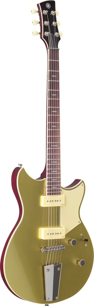 Yamaha RSP02T Revstar Crisp Gold Guitar Angle
