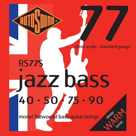 Rotosound RS77S Jazz Bass, Short Scale, Standard, 40-90