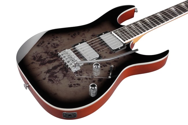Ibanez GRG220PA1-BKB Gio Guitar Body Tilt