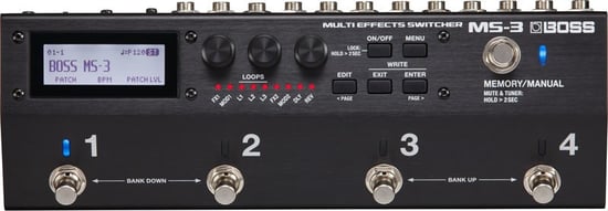 Boss MS-3 Multi Effects Switching Pedal