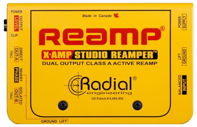 Radial X Amp Active Re-Amplifier Re-Amping Tool