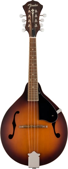 Fender Paramount PM-180E Mandolin, Walnut Fingerboard, Aged Cognac Burst