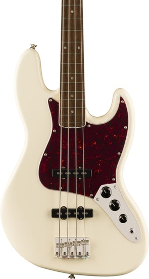 Squier Limited Edition Classic Vibe Mid-'60s Jazz Bass, Olympic White