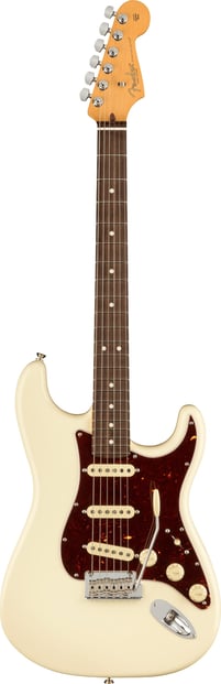 Fender AM Professional II Strat RW White Top