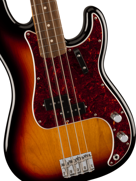 Fender Vintera II 60s P-Bass Sunburst Tilt 2