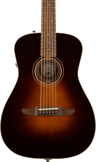 Fender FSR Malibu Classic Electro-Acoustic, Target Burst, B-Stock