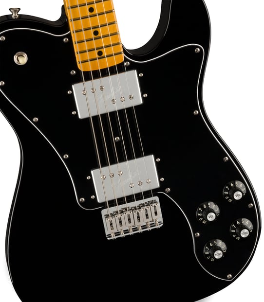 Fender American Vintage II 1975 Tele Deluxe Black