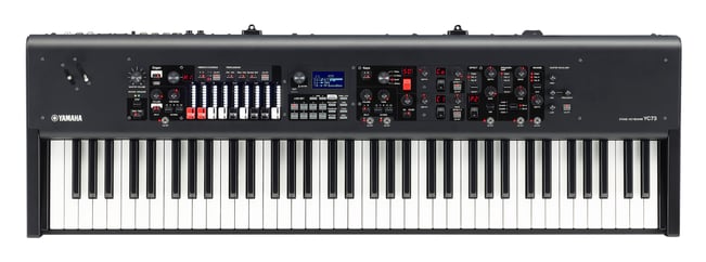 Yamaha YC73 Drawbar Organ, over head view