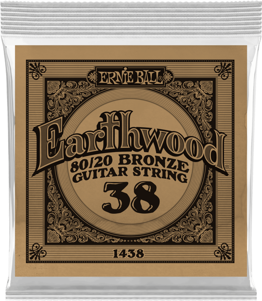 Ernie Ball 1438 Earthwood 80:20 Bronze String