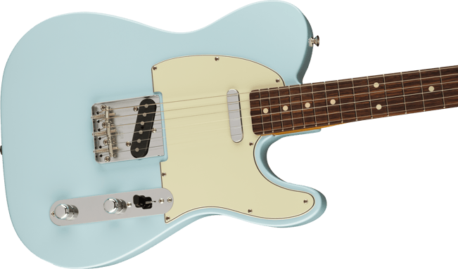 Fender Vintera II 60s Telecaster Blue Tilt 1
