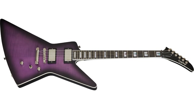 Epiphone Prophecy Extura, Purple Tiger Aged Gloss