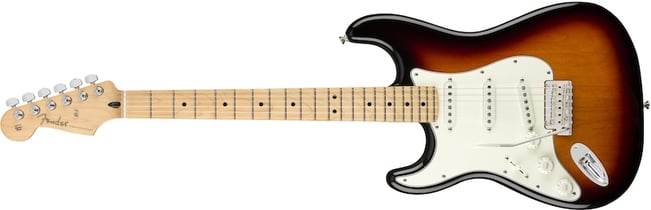 Player Stratocaster Left Hand 3 Tone