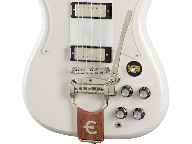 Epiphone Crestwood Custom, Polaris White-Hardware