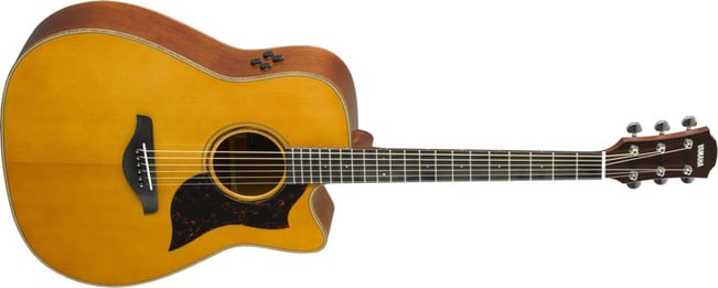 Yamaha A3M ARE Electro Acoustic Natural Angle