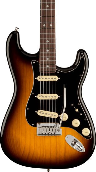 Fender American Ultra Luxe Stratocaster, Rosewood Fingerboard, 2-Colour Sunburst
