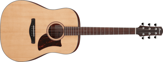 Ibanez AAD100 Dreadnought Acoustic, Open Pore Natural
