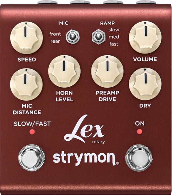 Strymon Lex Rotary Speaker Simulator V2 Front