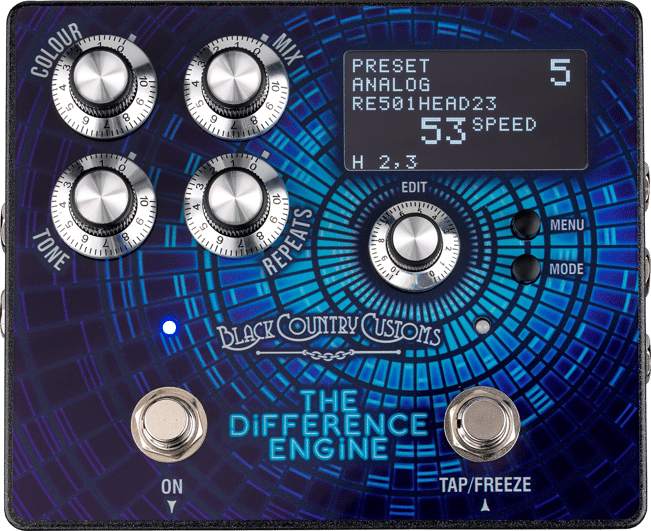 Laney BCC The Difference Engine Delay Knobs