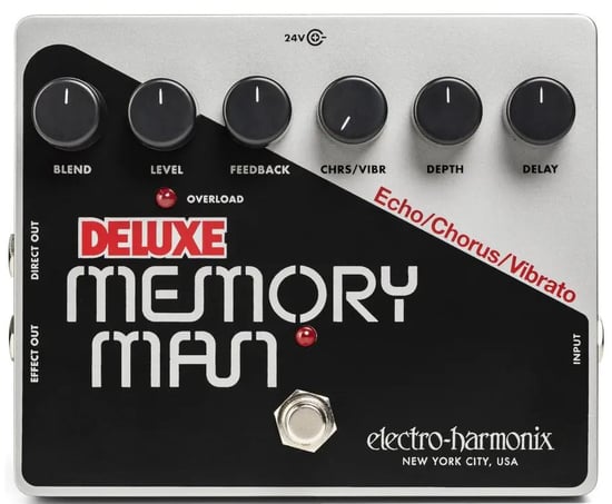 Electro-Harmonix Deluxe Memory Man Delay Chorus Vibrato Pedal
