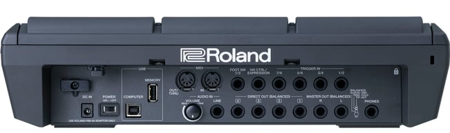 Roland SPD-SX Pro Sampling Pad, Connections