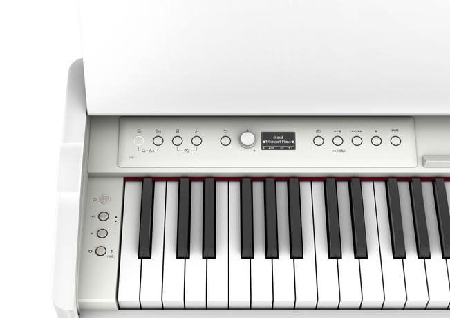 Roland F701 Digital Piano White Panel