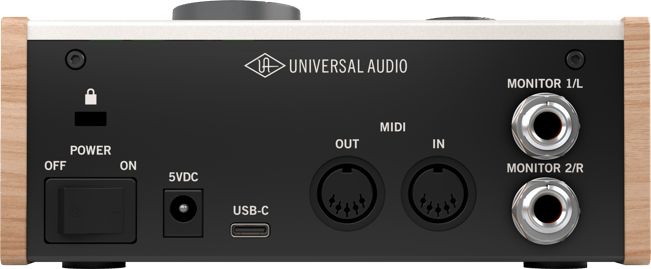 Universal Audio Volt 176 Audio Interface Back