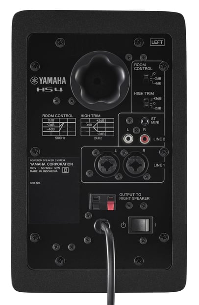 Yamaha HS4 Active Studio Monitors, Black