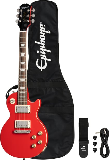 Epiphone Power Players Les Paul Lava Red Pack