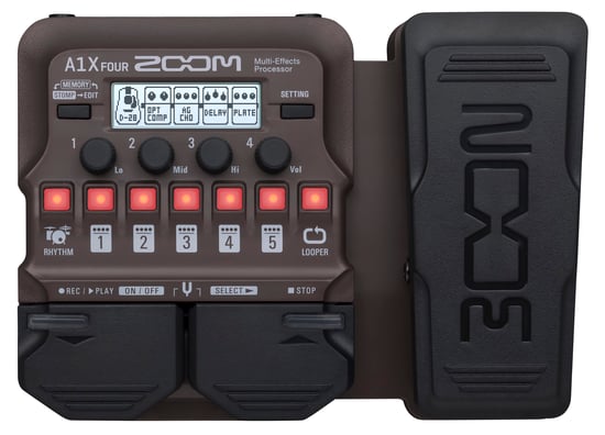 Zoom A1X FOUR Acoustic Instruments Multi Effects Pedal 