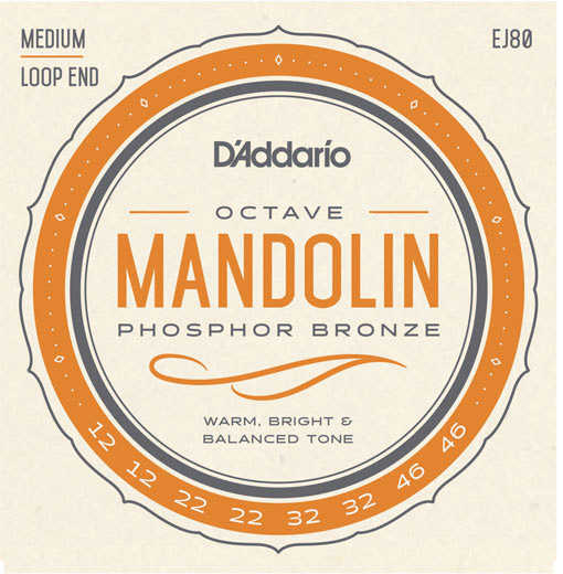 D'Addario EJ80 Phosphor Bronze Octave Mandolin